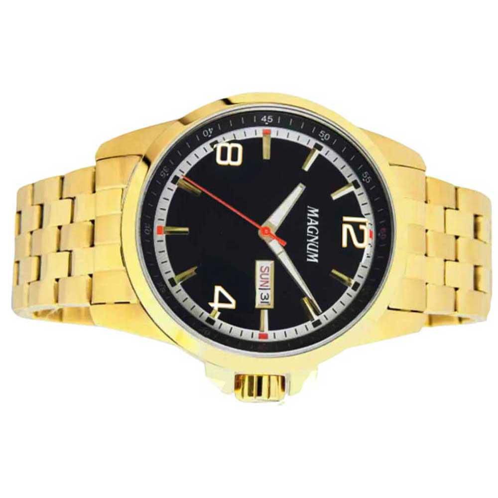 RELÓGIO MASCULINO DOURADO MAGNUM MA34790U