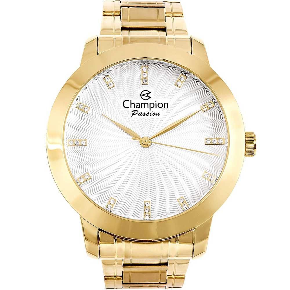 Relógio Dourado Feminino Champion CN25207A