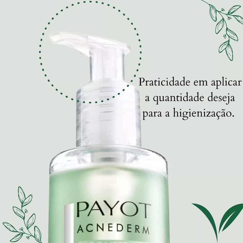 Sabonete Líquido Facial Higienizante Payot 210ml Acnederm - Luxgolden
