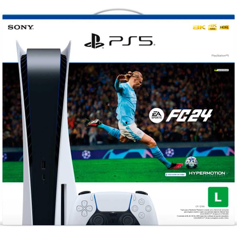 Console Sony PlayStation PS5 8K 825GB Blu-Ray 4k Bivolt com God Of