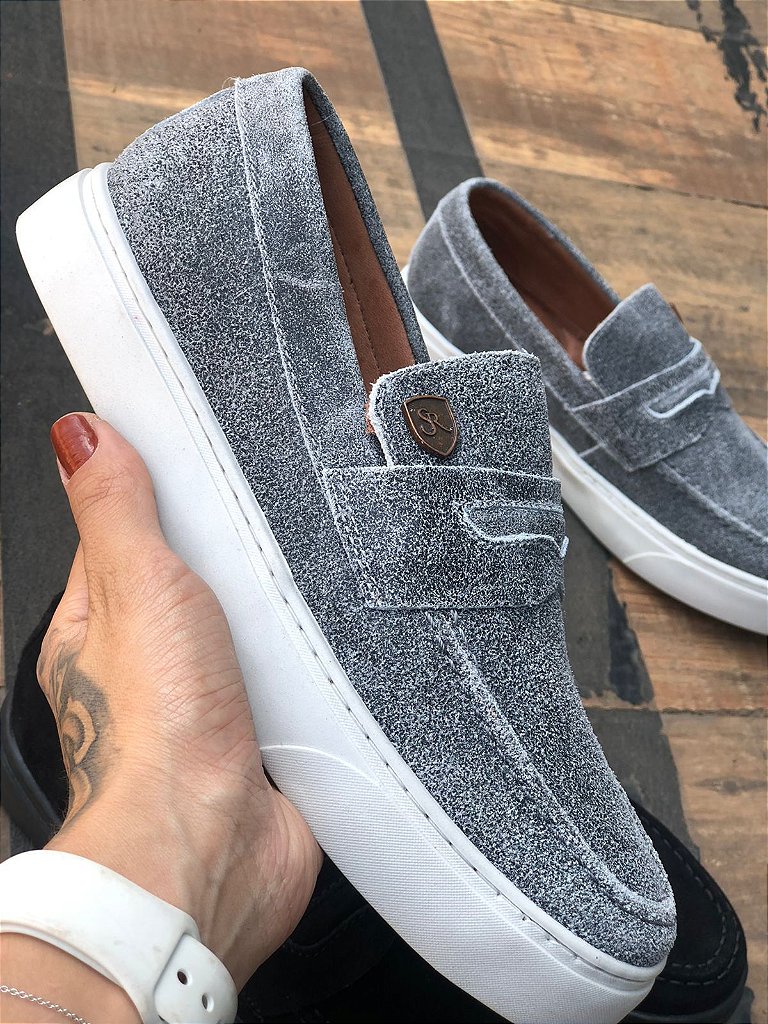 Slip On Cinza - Sergi Romero Barueri