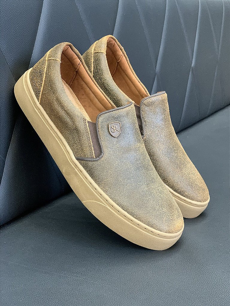 Compre Slip On Santa Lolla Camurça Nude Santa Lolla Online