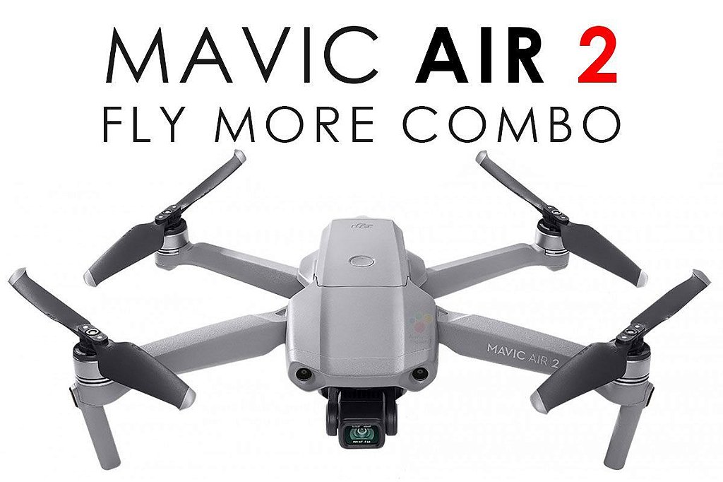 Drone DJI Mavic Air 2 - Fly More Combo - A sua importadora de