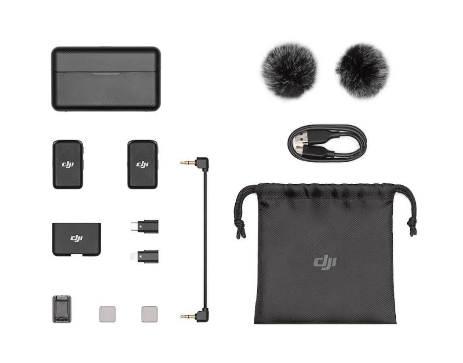 【新品未開封】DJI Mic FCC マイク DJI Mic - Gravador sem fio de canal duplo (FCC) - A sua