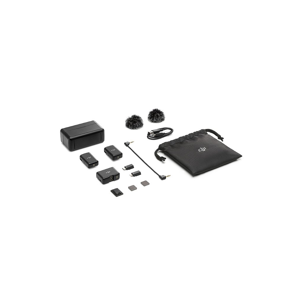 DJI Mic - Gravador sem fio de canal duplo (FCC) - A sua