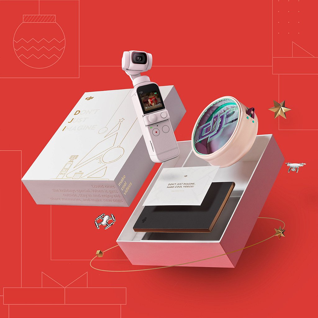 CAMERA ESTABILIZADORA DJI OSMO POCKET 2 - SUNSET WHITE (EDIÇÃO