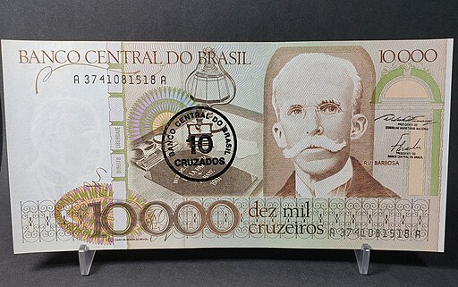 Cédulas antigas do Brasil