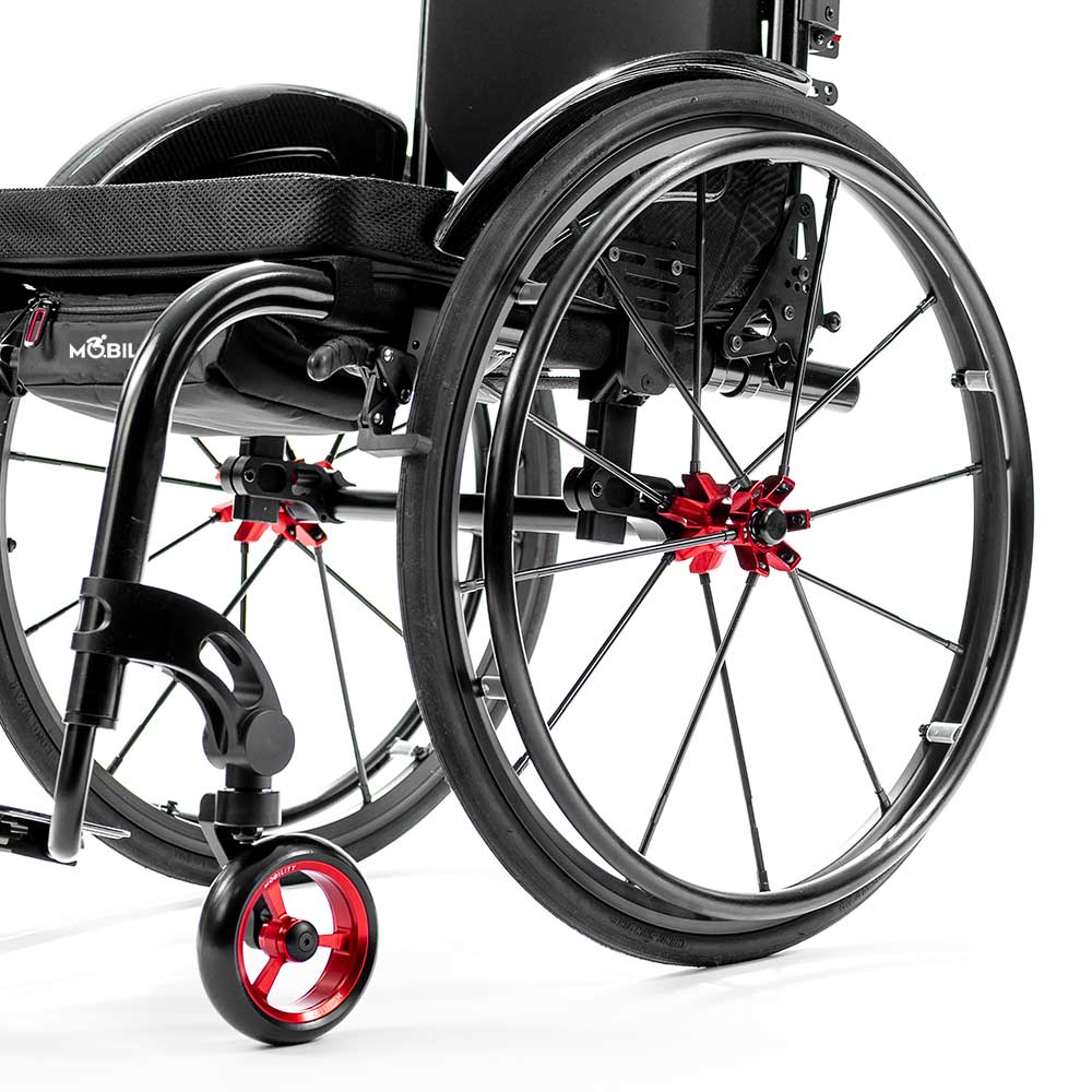 Cadeira de Rodas Monobloco Venom Red Series by Mobility - Mobility