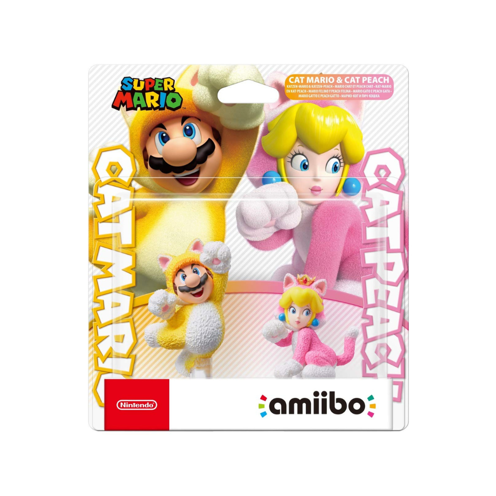 Amiibo Cat Mario e Cat Peach 2-Pack (Super Mario Series