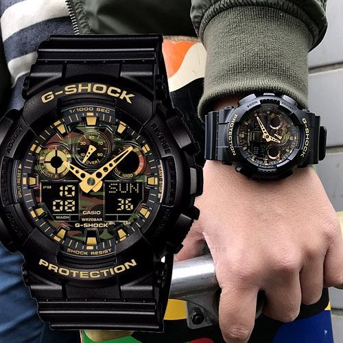 カシオCASIO G-SHOCK  GA-100CF-1A9 GA-100CF-1A9 | CASIO