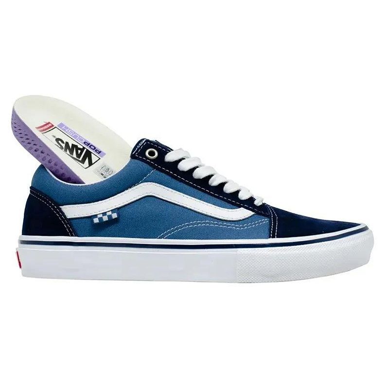 Tênis Vans Old Skool Pro Skate Azul O Clássico Reinventado para