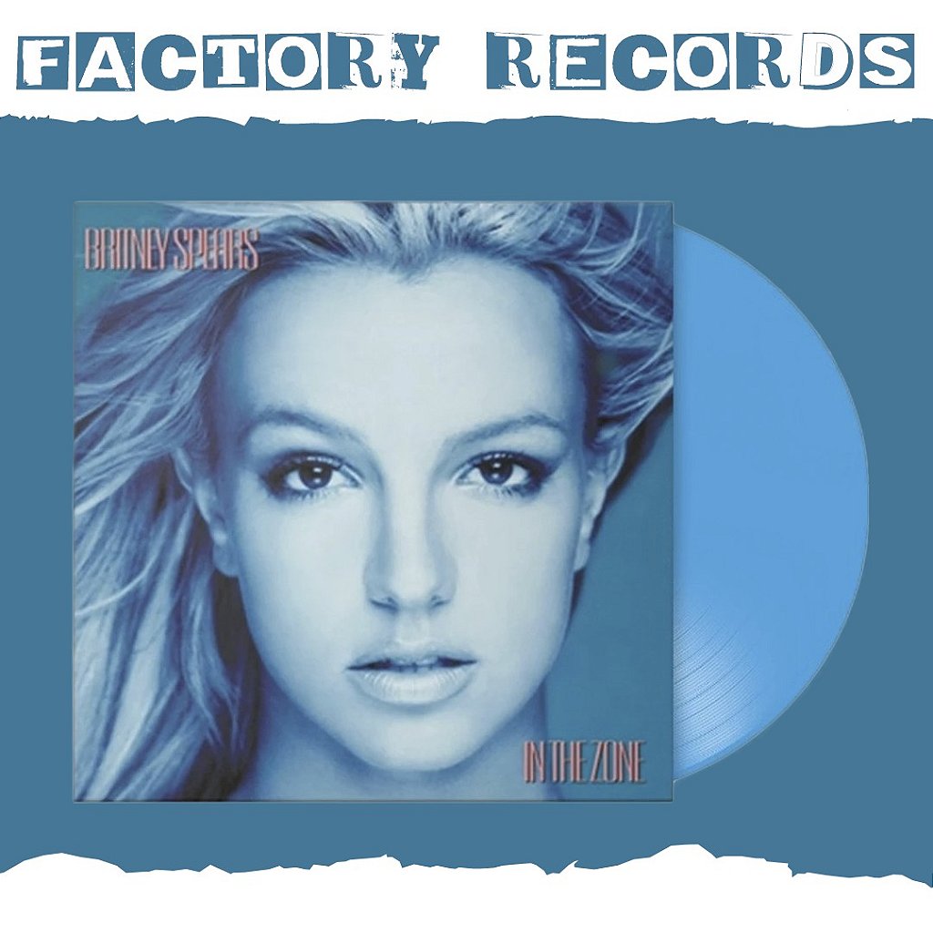 Britney Spears - In The Zone (Blue) - LP - Factory Records