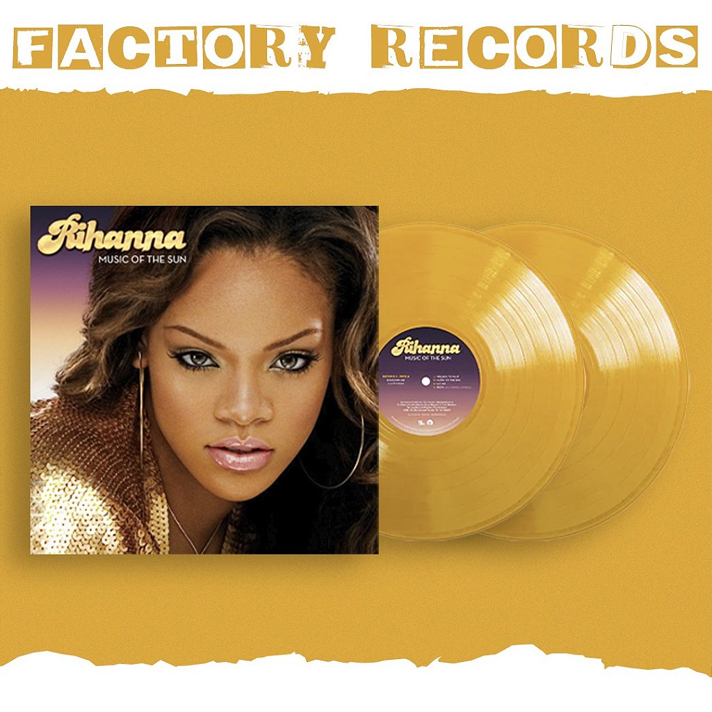 Rihanna - Music of the Sun (Opaque Yellow) - LP - Factory Records