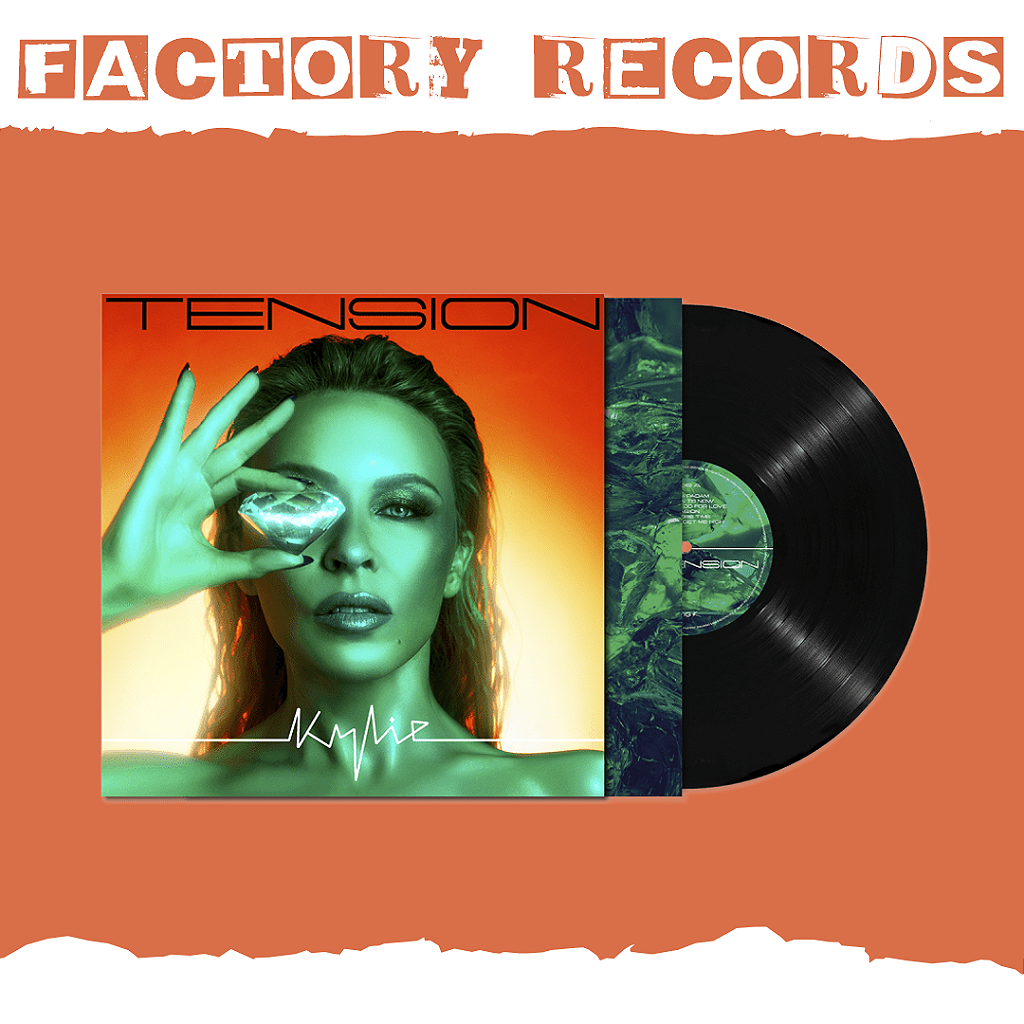 Kylie Minogue - Tension (Black) - LP - Factory Records