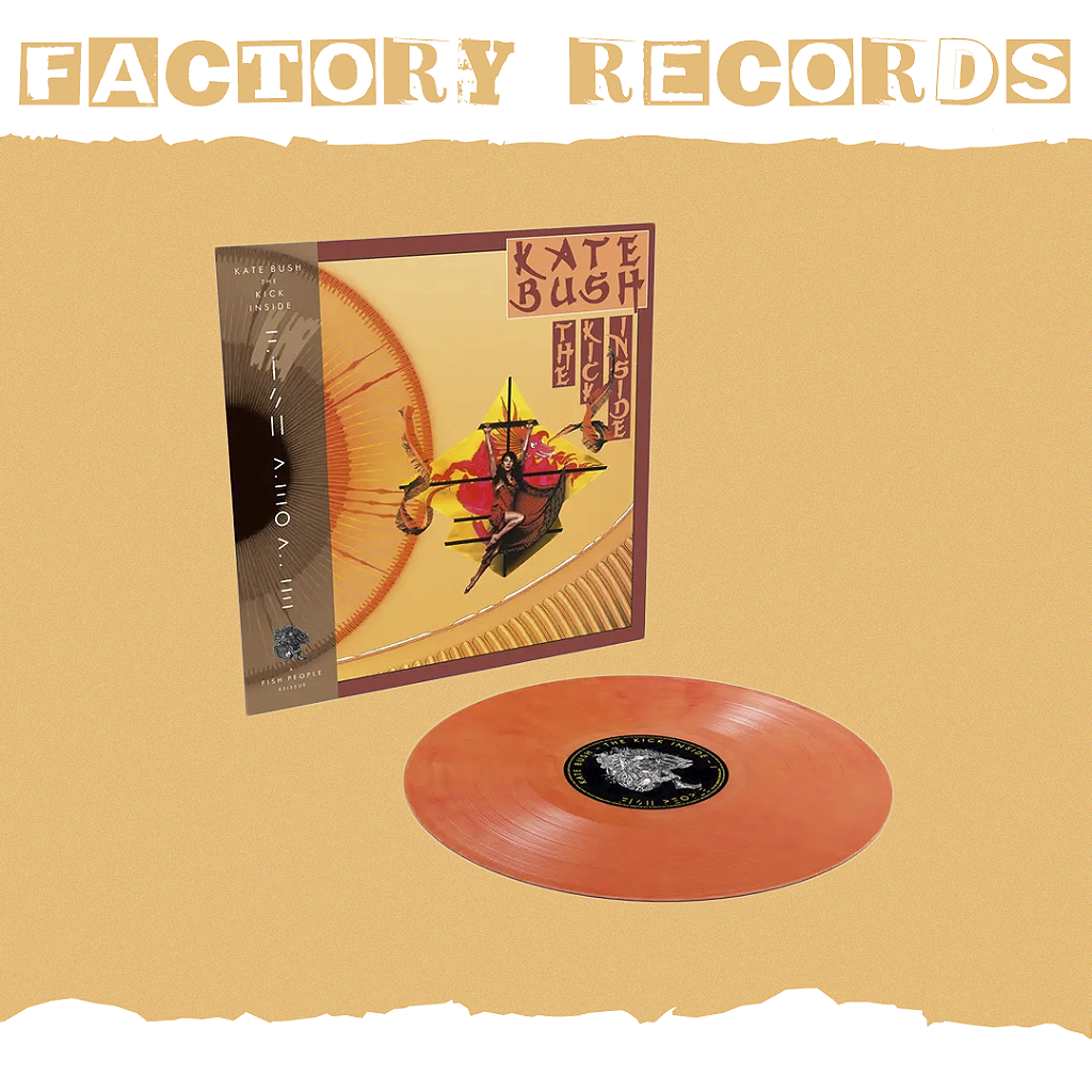 KM 『EVERYTHING INSIDE』　LP Kate Bush - The Kick Inside (Mango Chutney) - LP - Factory Records