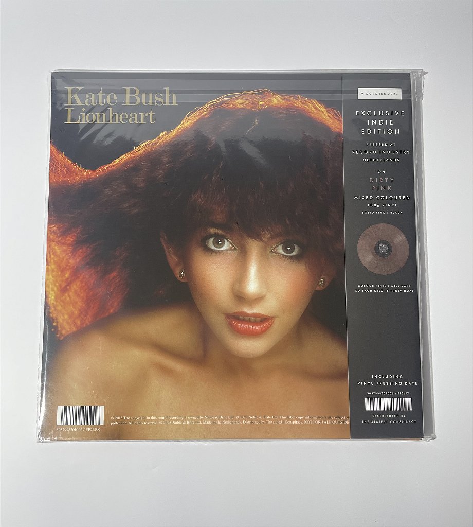 Kate Bush - Lionheart (Dirty Pink) - LP - Factory Records