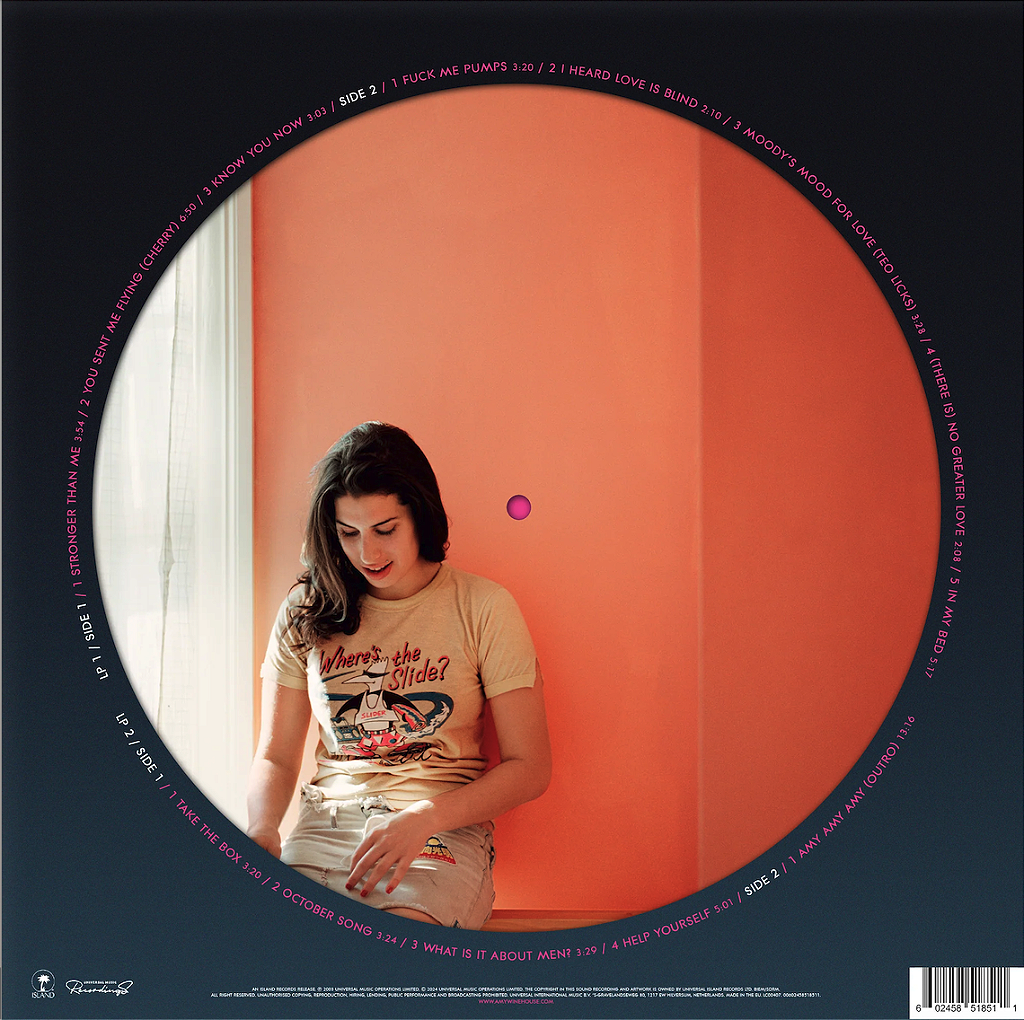 Amy Winehouse - Frank (20th Anniversary - Picture Disc)- LP
