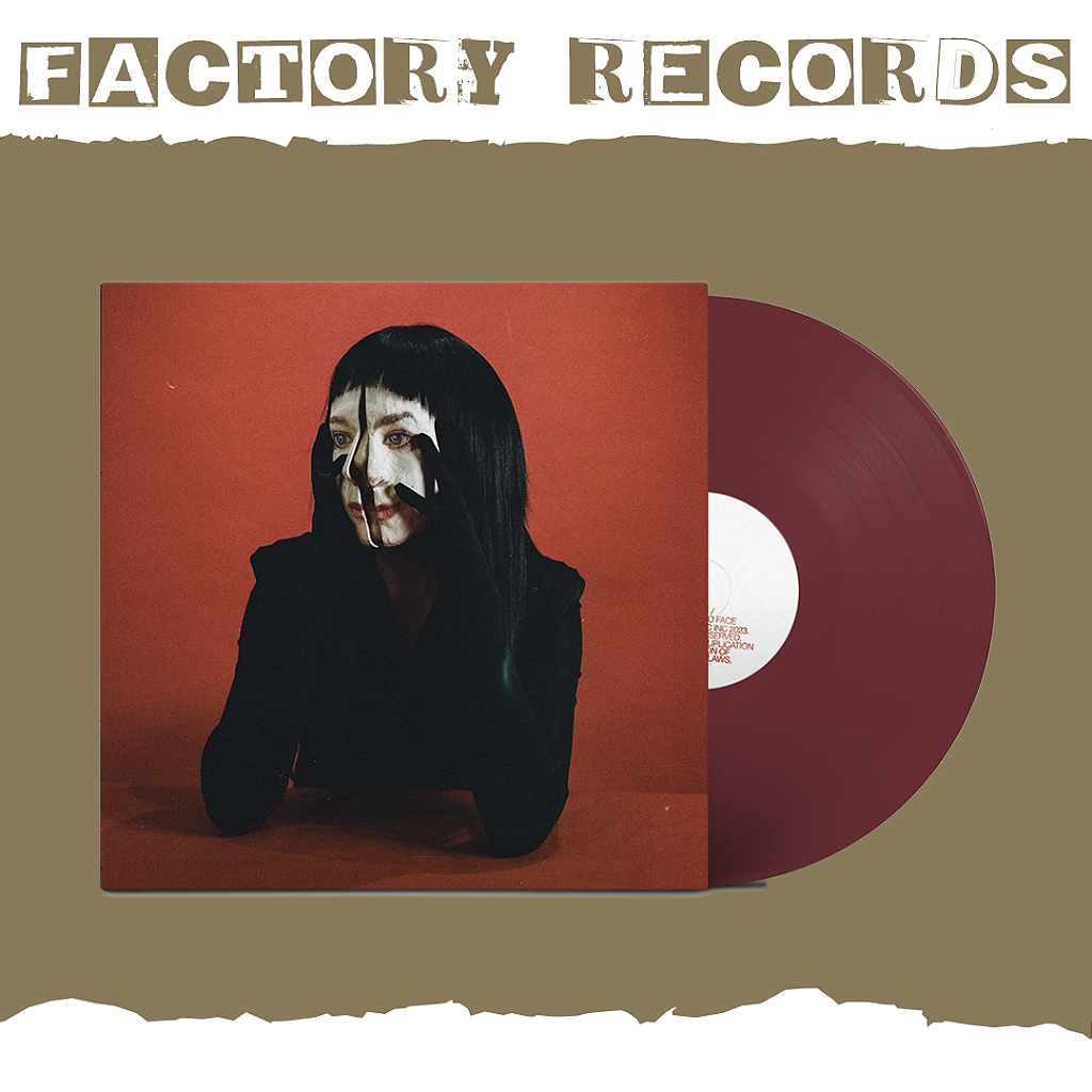 X-girl - X-GIRL ✖️ ALPHA ✖️ BURGER RECORDS Allie X - Girl With No Face (Standard) - LP - Factory Records