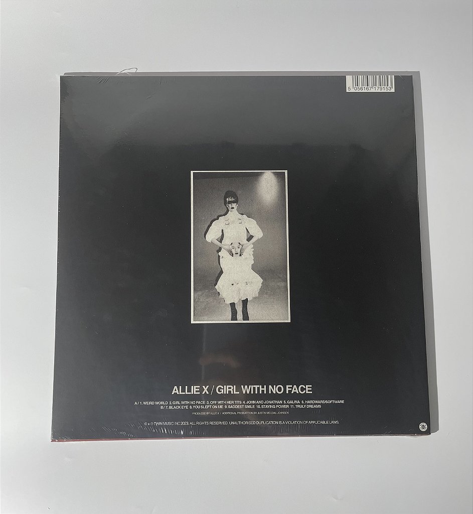 Allie X - Girl With No Face (Standard) - LP - Factory Records