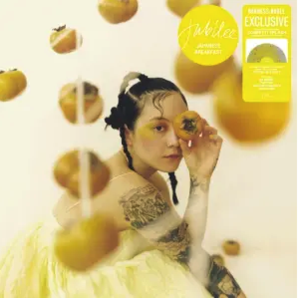 Japanese Breakfast Jubilee LPレコード 新品未使用品 JAPANESE BREAKFAST / JUBILEE (CLEAR WITH YELLOW SWIRL VINYL