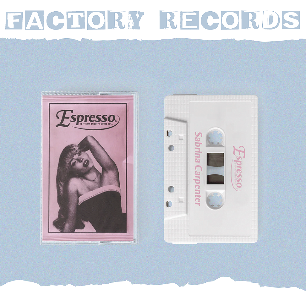 Sabrina Carpenter - espresso - Fita Cassete - Factory Records