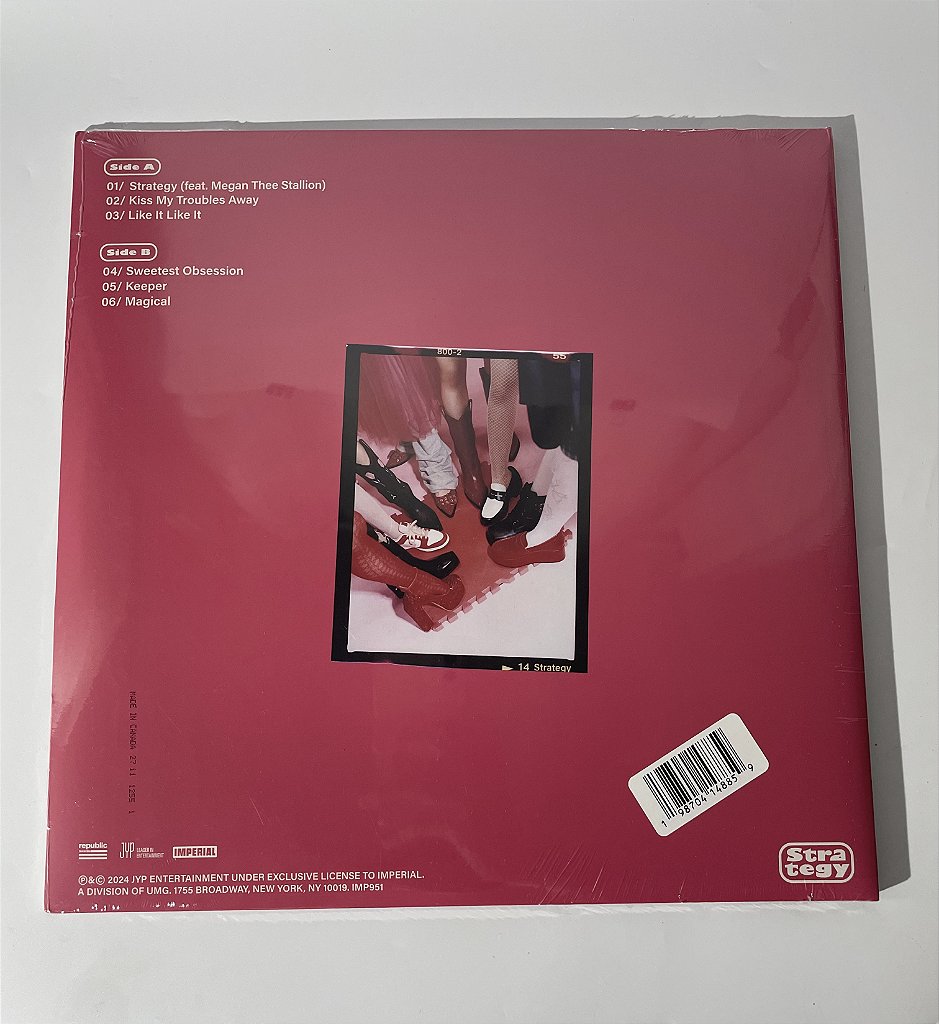 Twice - Strategy (Sugar Frost Edition) - LP - Factory Records