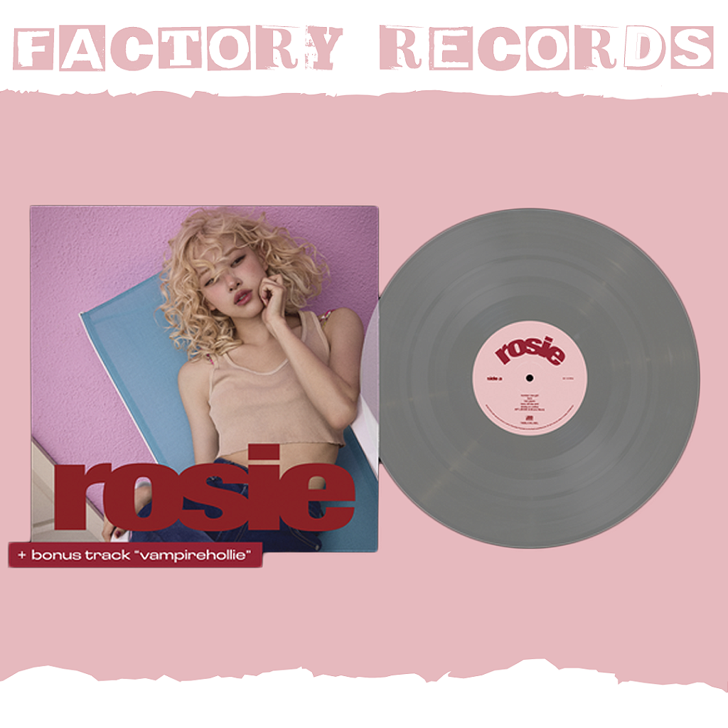 Rosé - Rosie (Vampirehollie - Clear) - LP - Factory Records