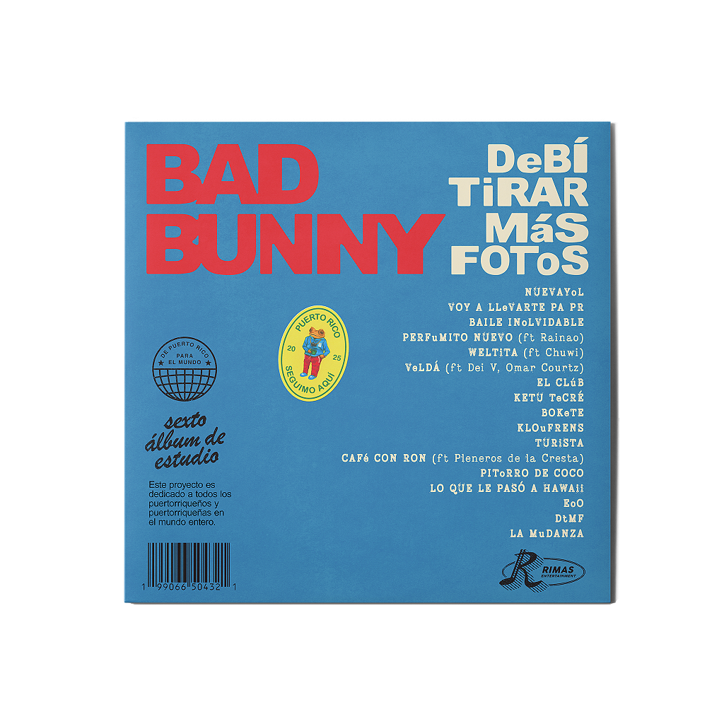 Bad Bunny - DeBÍ TiRAR MáS FOToS - LP - Factory Records