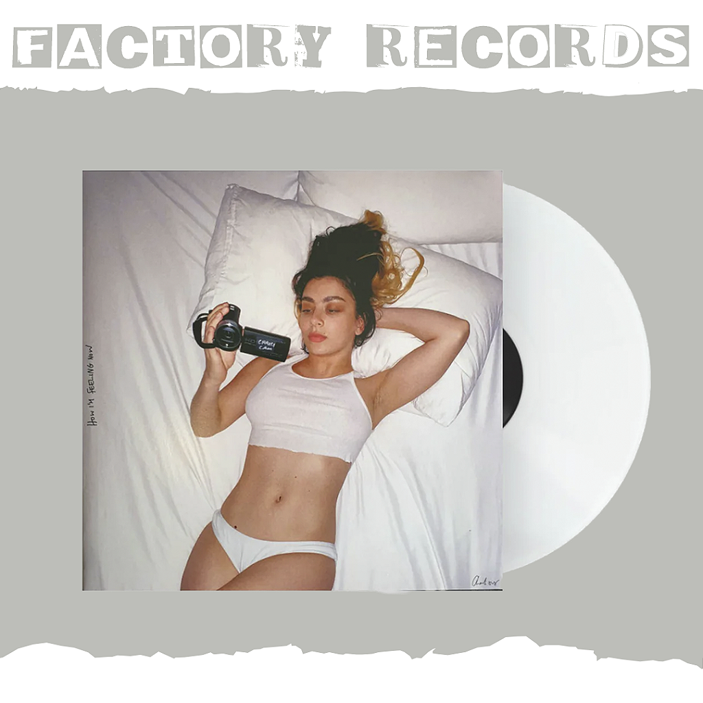 Charli XCX - how i'm feeling now (Clear) - LP - Factory Records