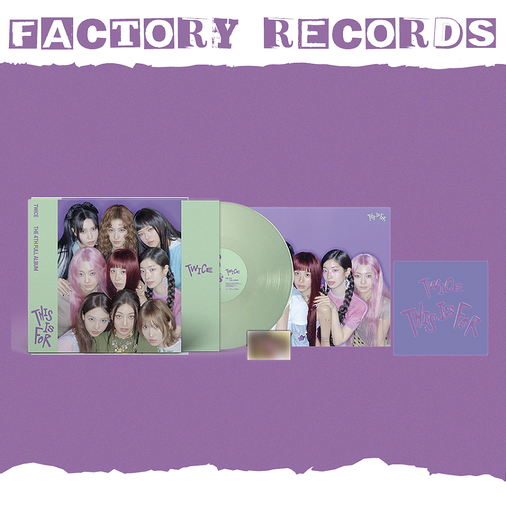 Twice - This Is For (Honeydew Glitter) - LP - Factory Records