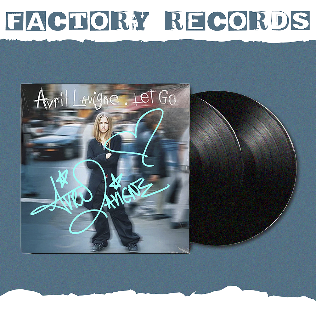 【新品】Avril Lavigne Let Go レコード　サイン入り Avril Lavigne - Let Go (Autografado na capa) - LP - Factory Records