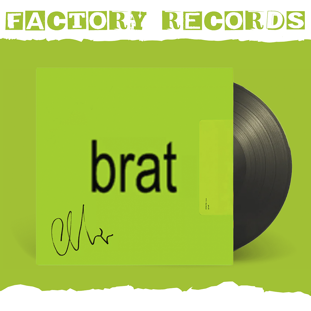 Charli XCX - Brat (Capa Autografada) - LP - Factory Records