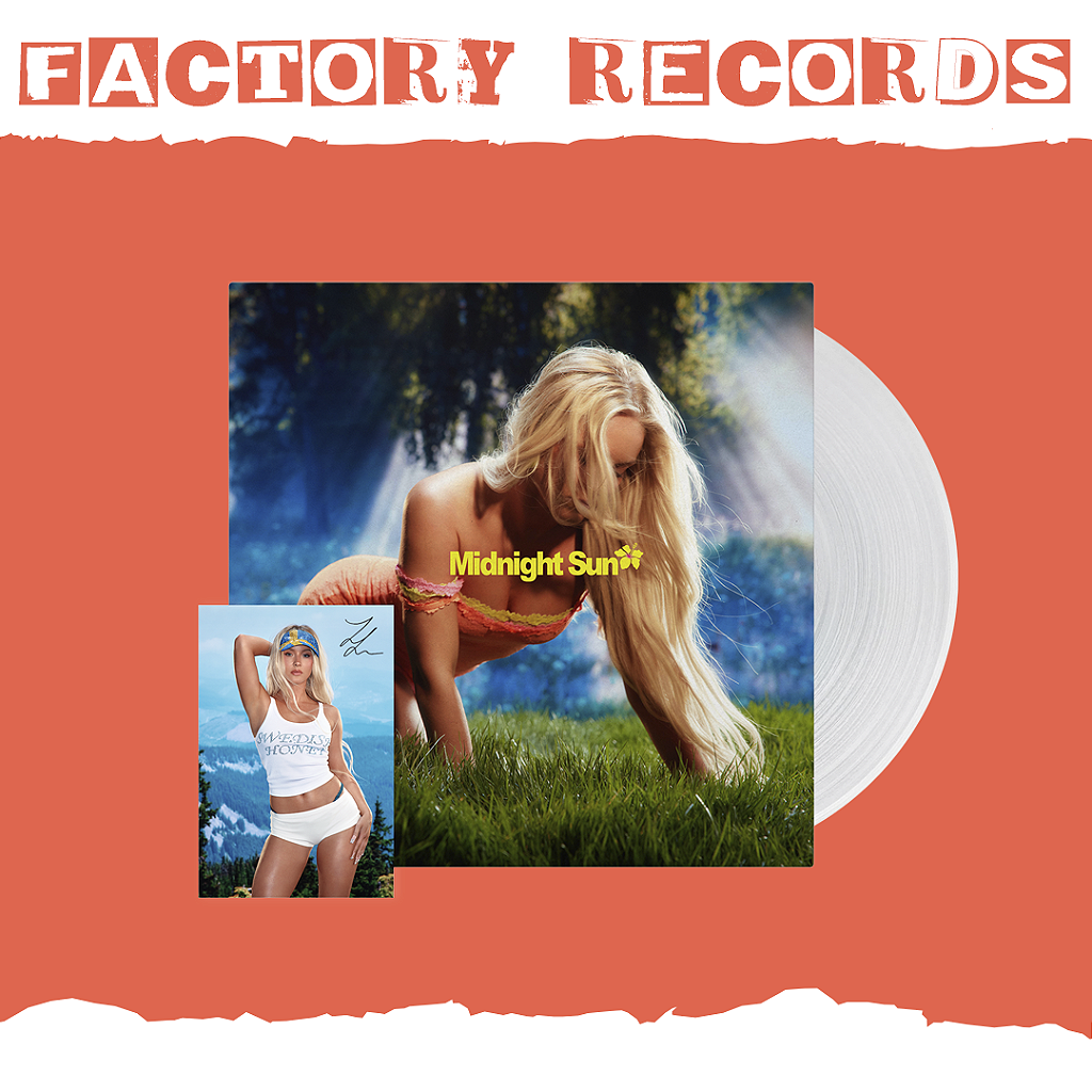 Zara Larsson - Midnight Sun (Arte Autografada) - LP - Factory Records
