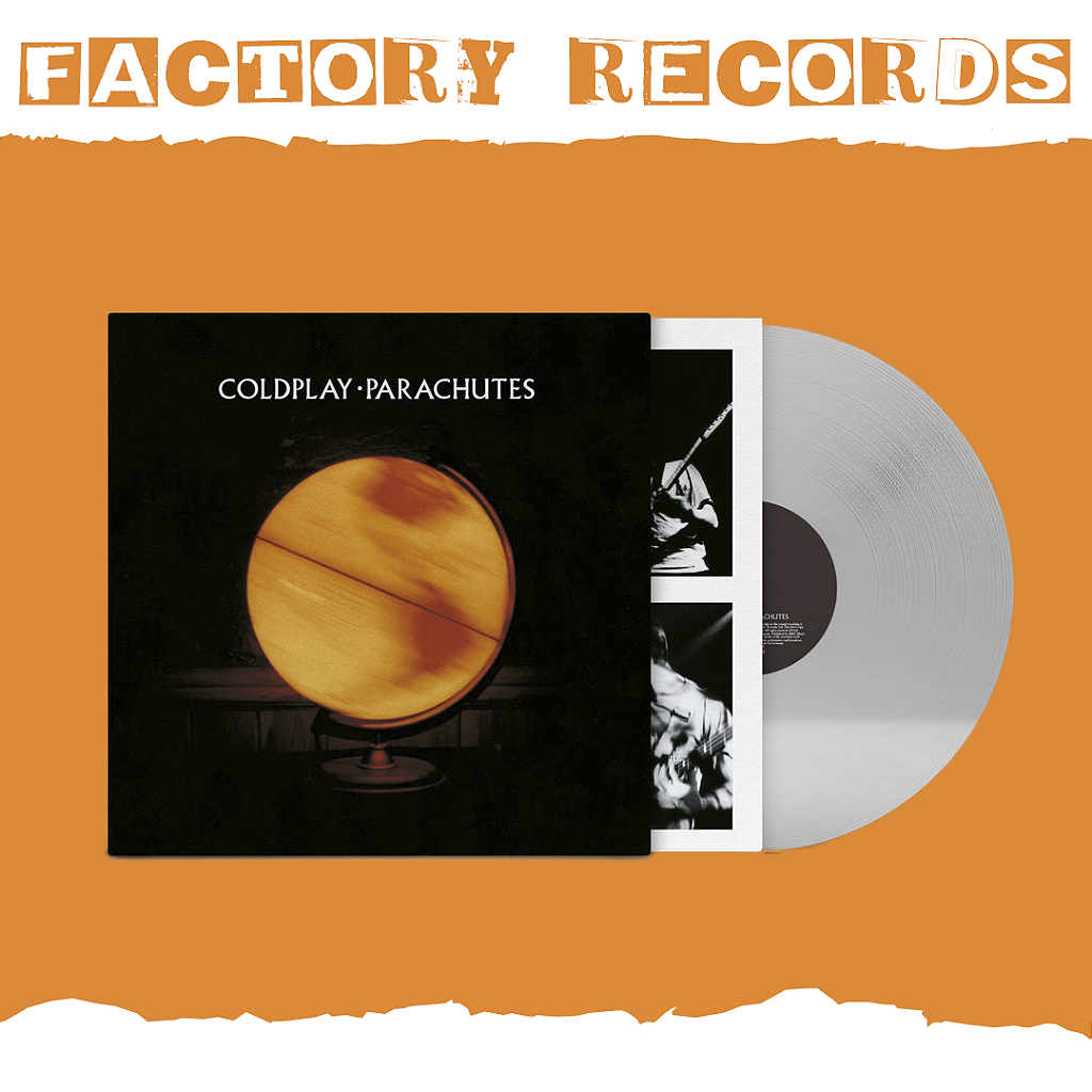 Coldplay - Parachutes (Clear) - LP - Factory Records