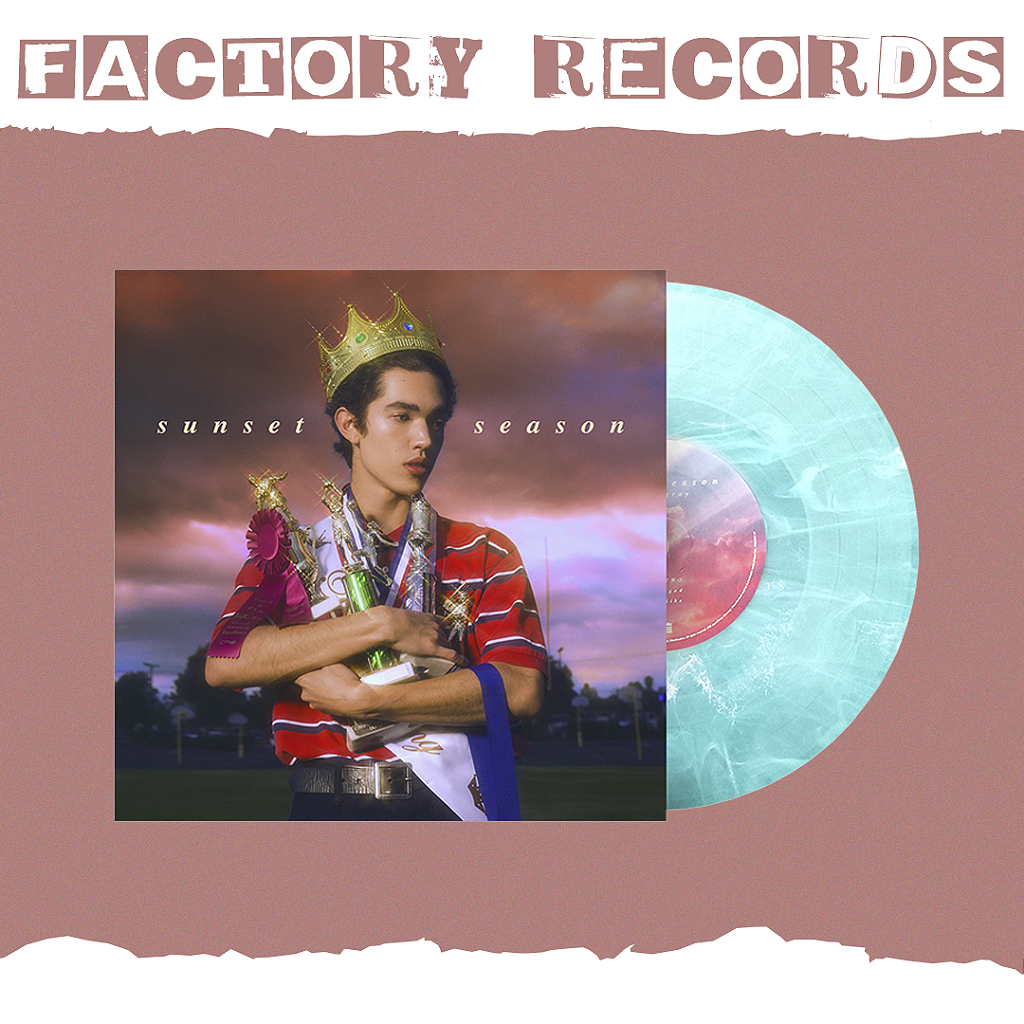 Conan Gray - Sunset Season (Glass White Marble)- LP - Factory Records