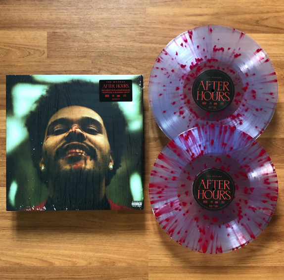 The Weeknd - After Hours (Clear & Red Splatter) - LP - Factory Records