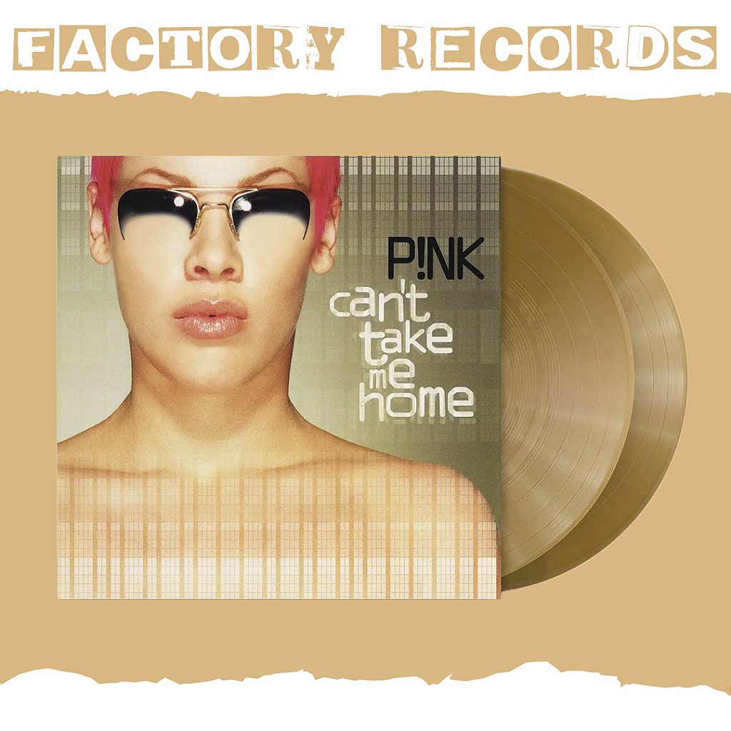P!nk - Can't Take Me Home (Gold) - LP - Factory Records