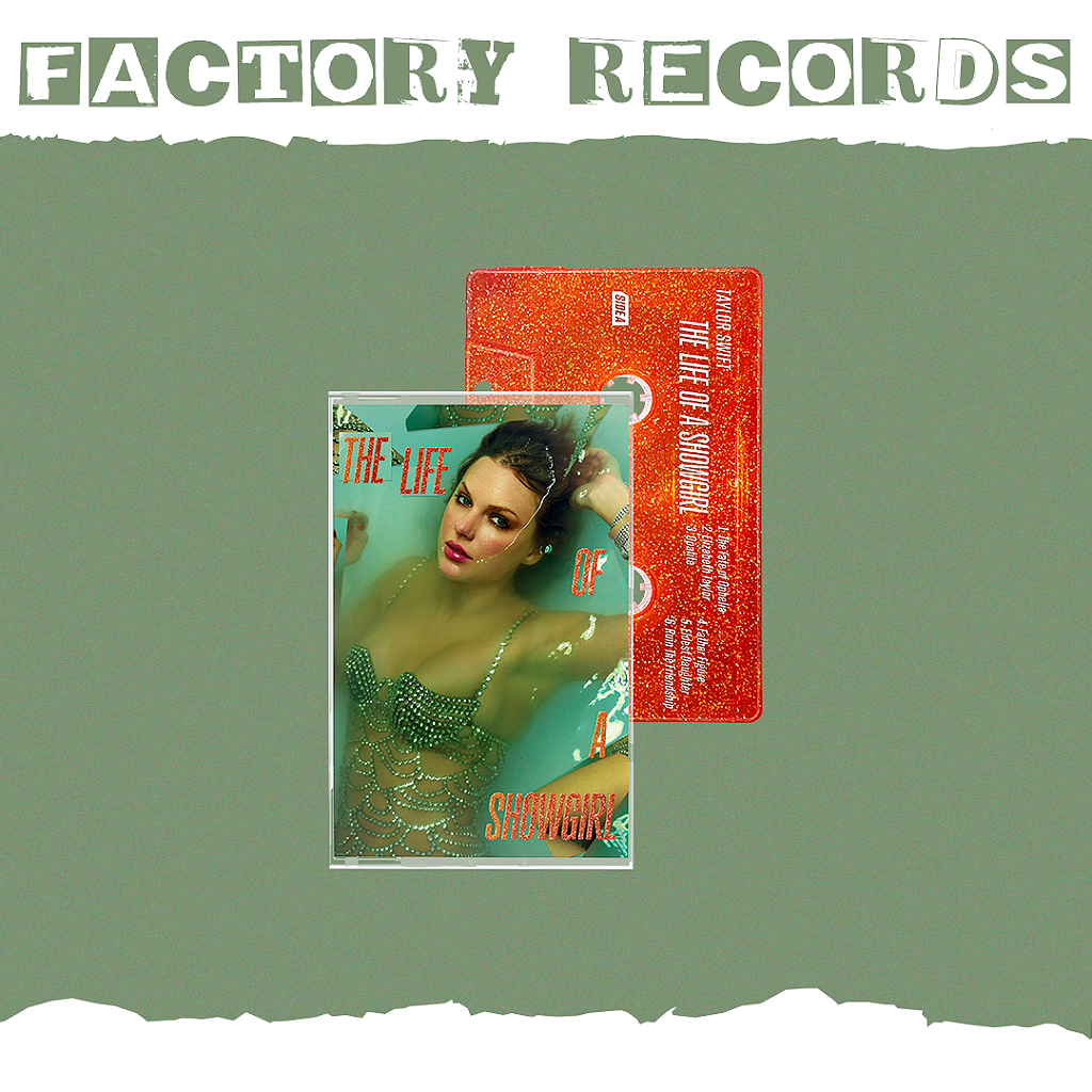 Taylor Swift - The Life of a Showgirl - Fita Cassete - Factory Records