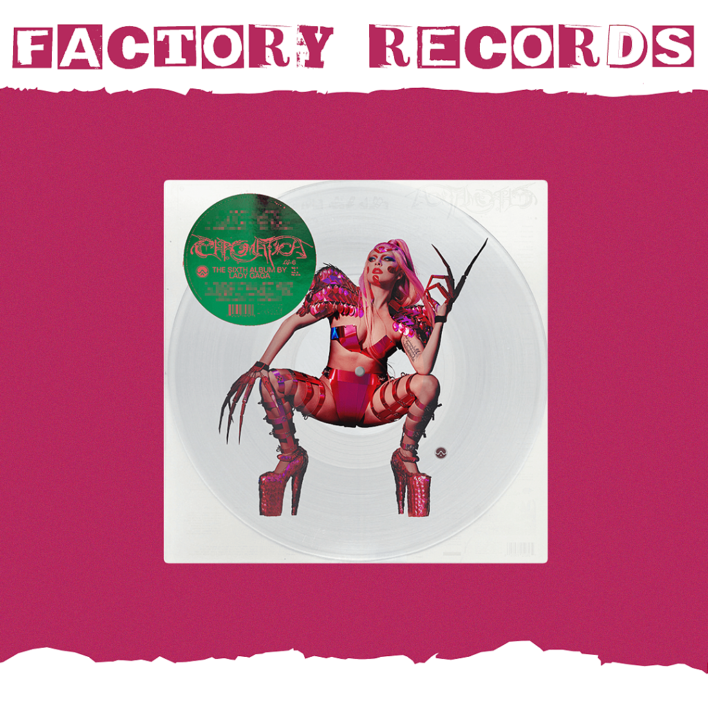 【小さいシミあり】Lady Gaga CHROMATICA フーディLサイズ Lady Gaga - Chromatica (Picture Disc) - LP - Factory Records