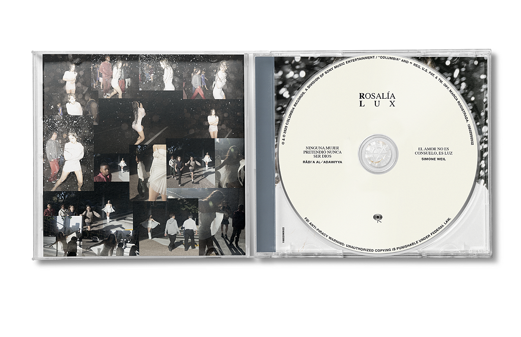 Rosalia　LUX　直筆サイン入りCD Rosalía - LUX - CD - Factory Records