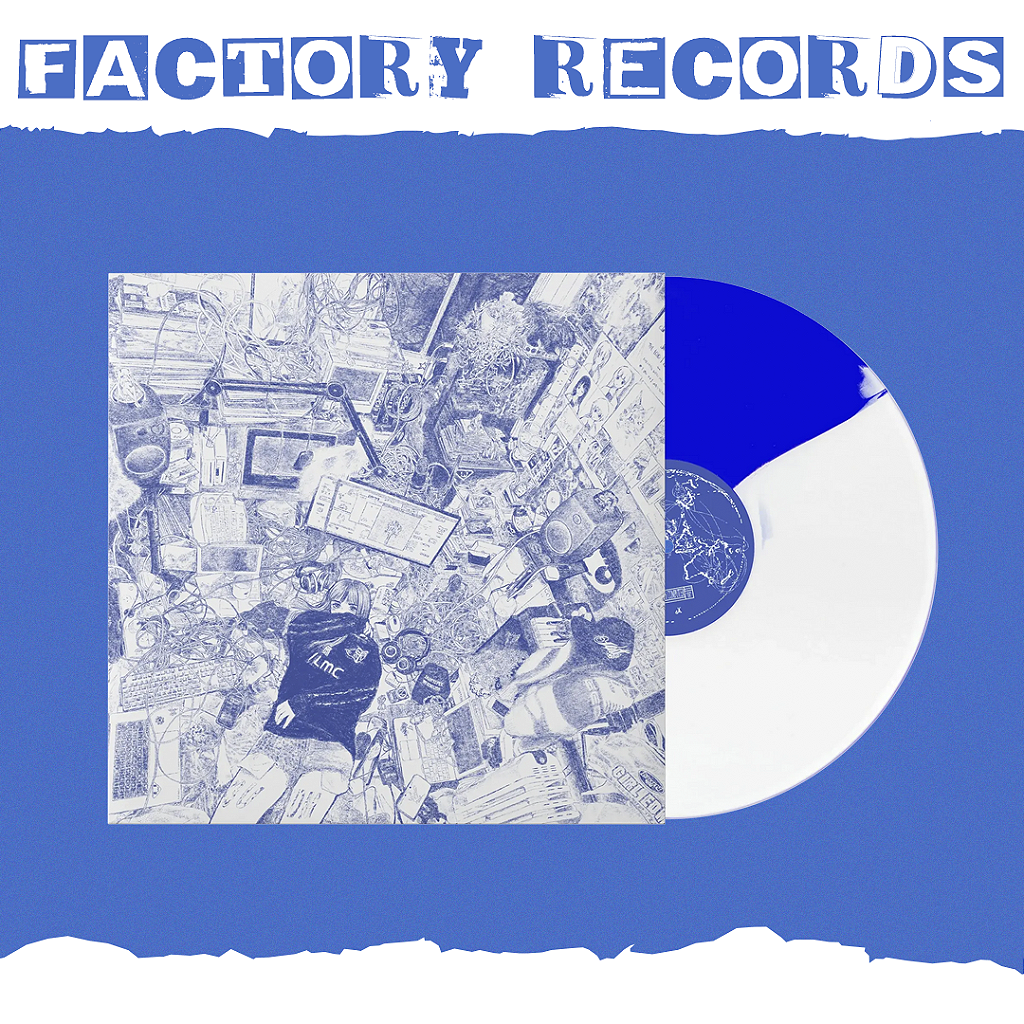 Ninajirachi - I Love My Computer (Blue + White) - LP - Factory Records