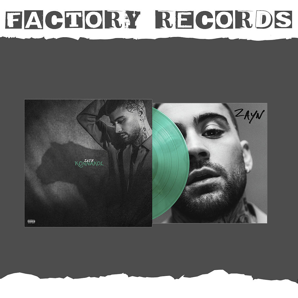 Zayn - Konnakol (Arte Autografada) - LP - Factory Records
