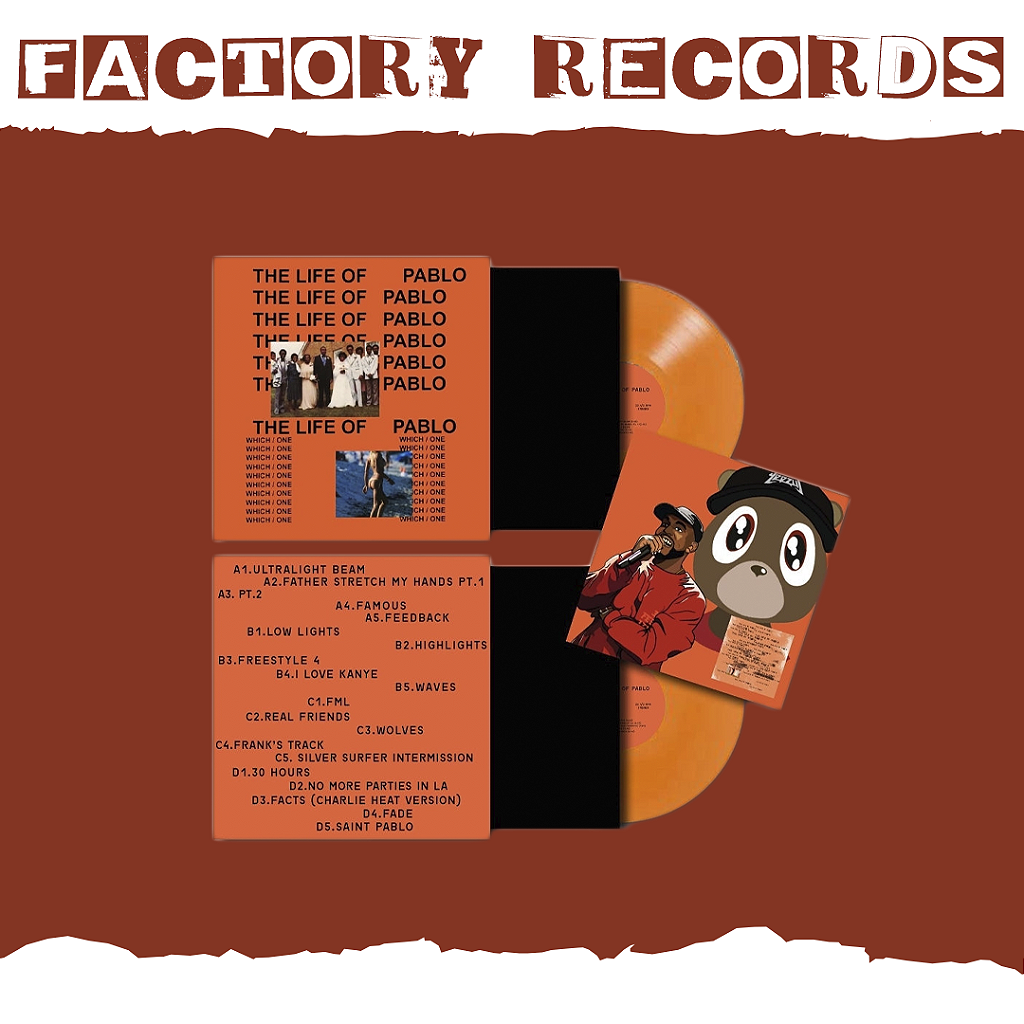 Kanye West - The Life of Pablo (Bootleg) - LP - Factory Records