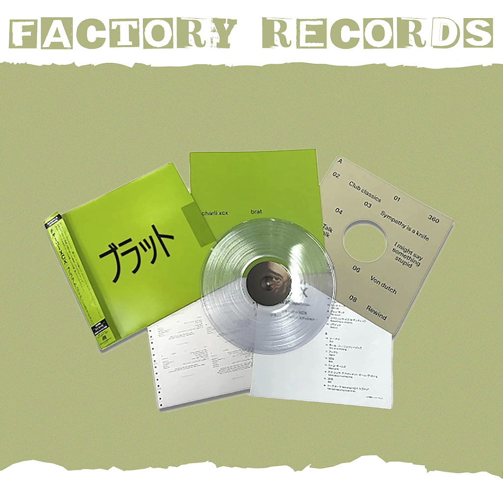 Charli XCX - Brat (Japan Edition - Clear) - LP - Factory Records