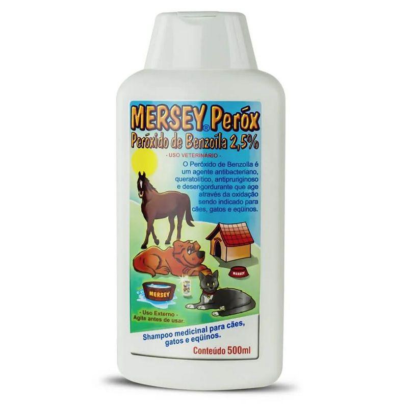 Mersey Shampoo Peróx 500 mL - Azul Pet