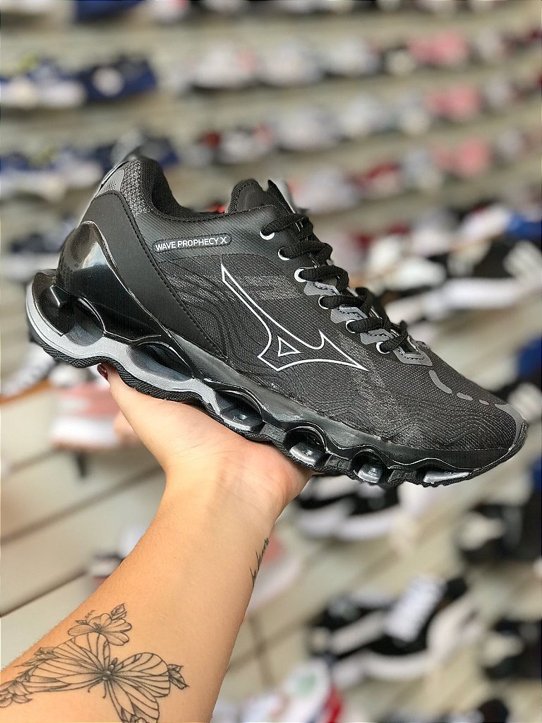 Mizuno Prophecy X Preto - Moda Brás
