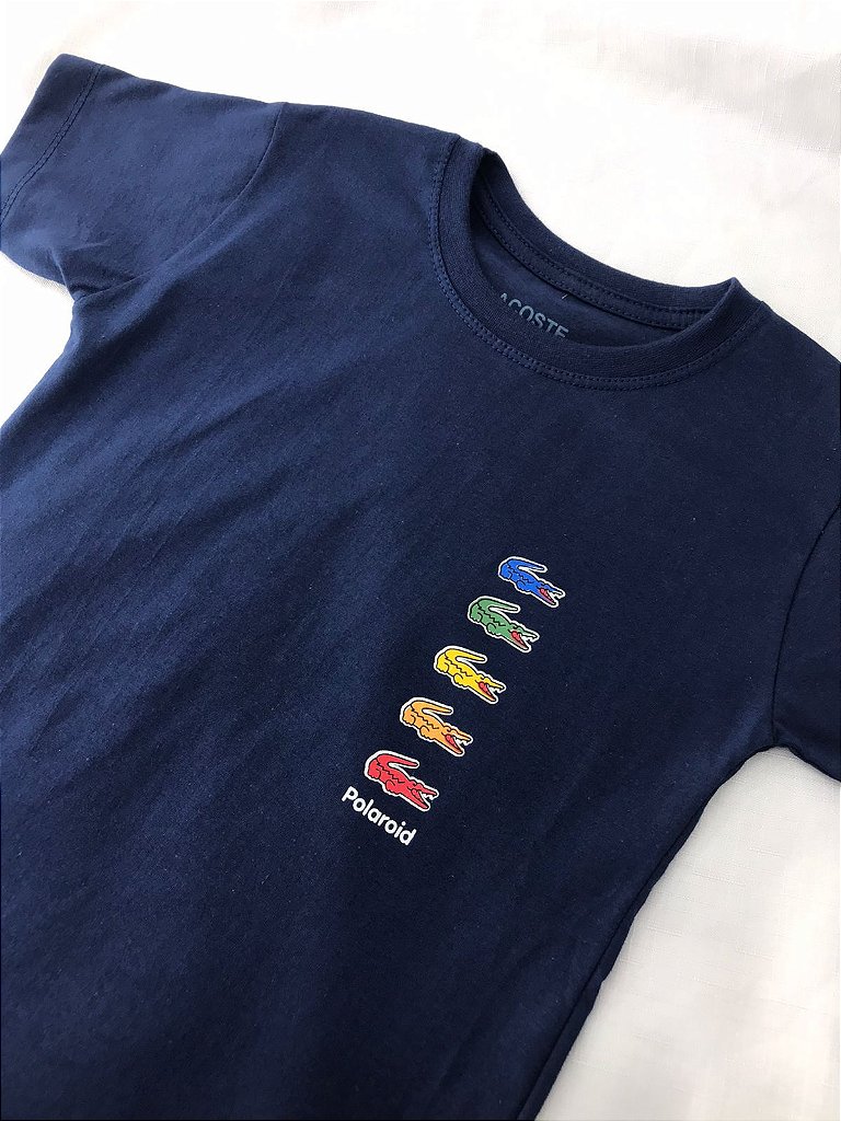 Camiseta Lacoste Infantil - Moda Brás