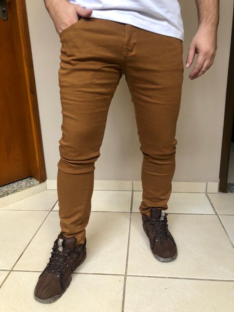 Calça Jeans Masculina Lacoste - Moda Brás