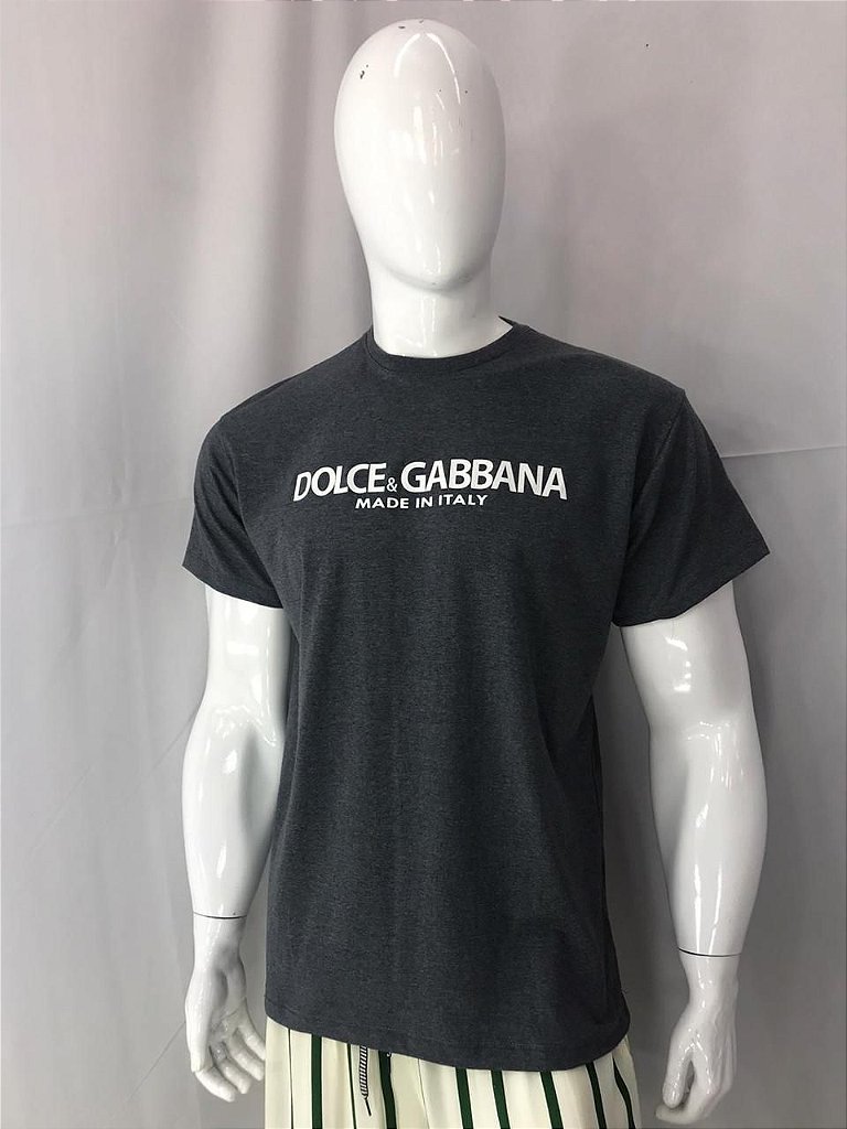 Camiseta Masculina Dolce & Gabbana - Moda Brás