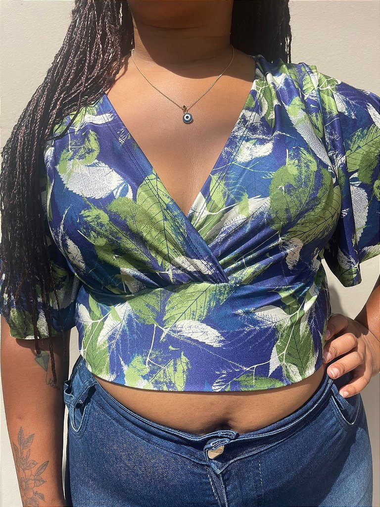 Cropped Plus Size - Moda Brás